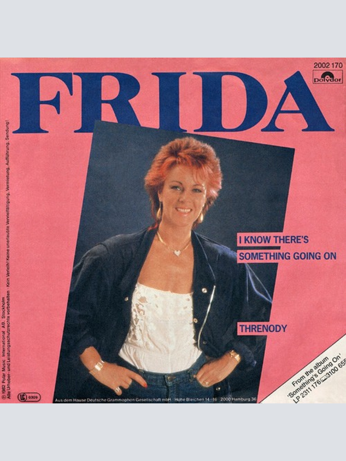7", Single Frida - I Know There's Something Going On / Threnody