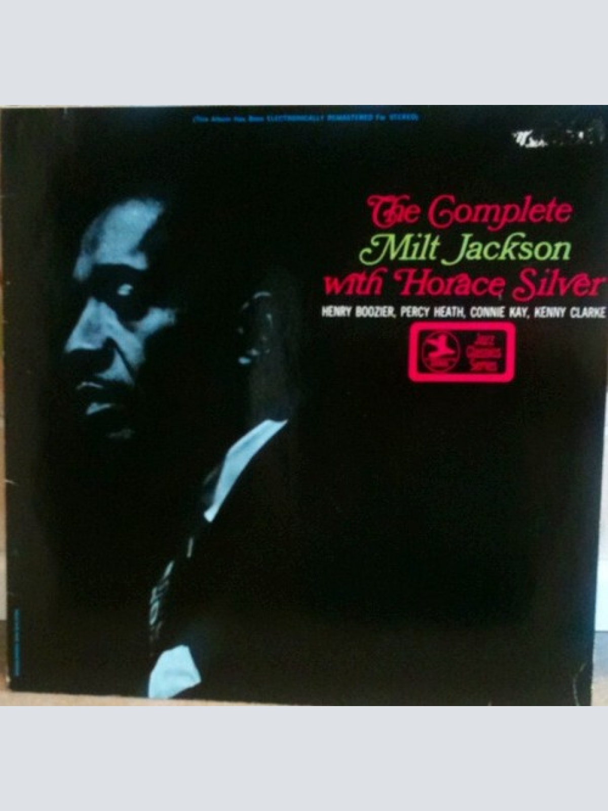 LP, Comp, RE Milt Jackson with Horace Silver - The Complete Milt Jackson