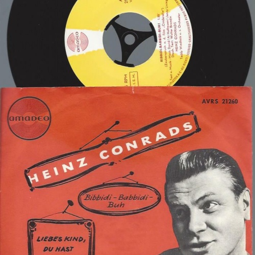 7"    Heinz Conrads – Liebes Kind, Du Hast Die Ersten Grauen Haare