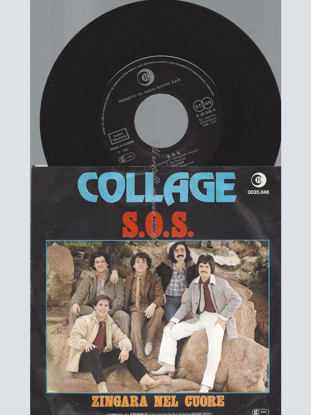 7"   Collage   S.O.S.  // AUSTRO MECHANA