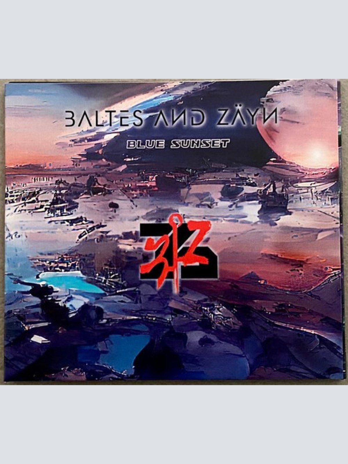 CD, Album Steve Baltes And Lucian Zäyn - Blue Sunset