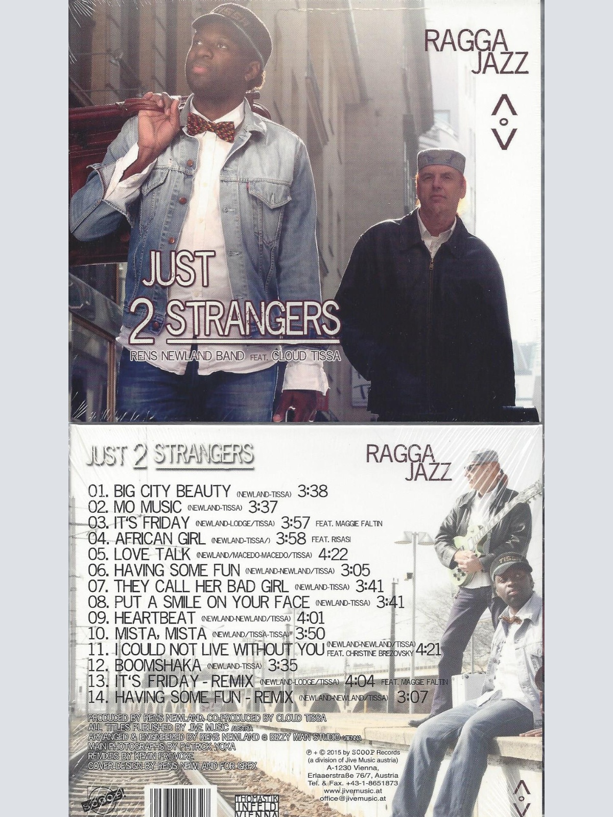 CD--Ragga Jazz    Just 2 Strangers