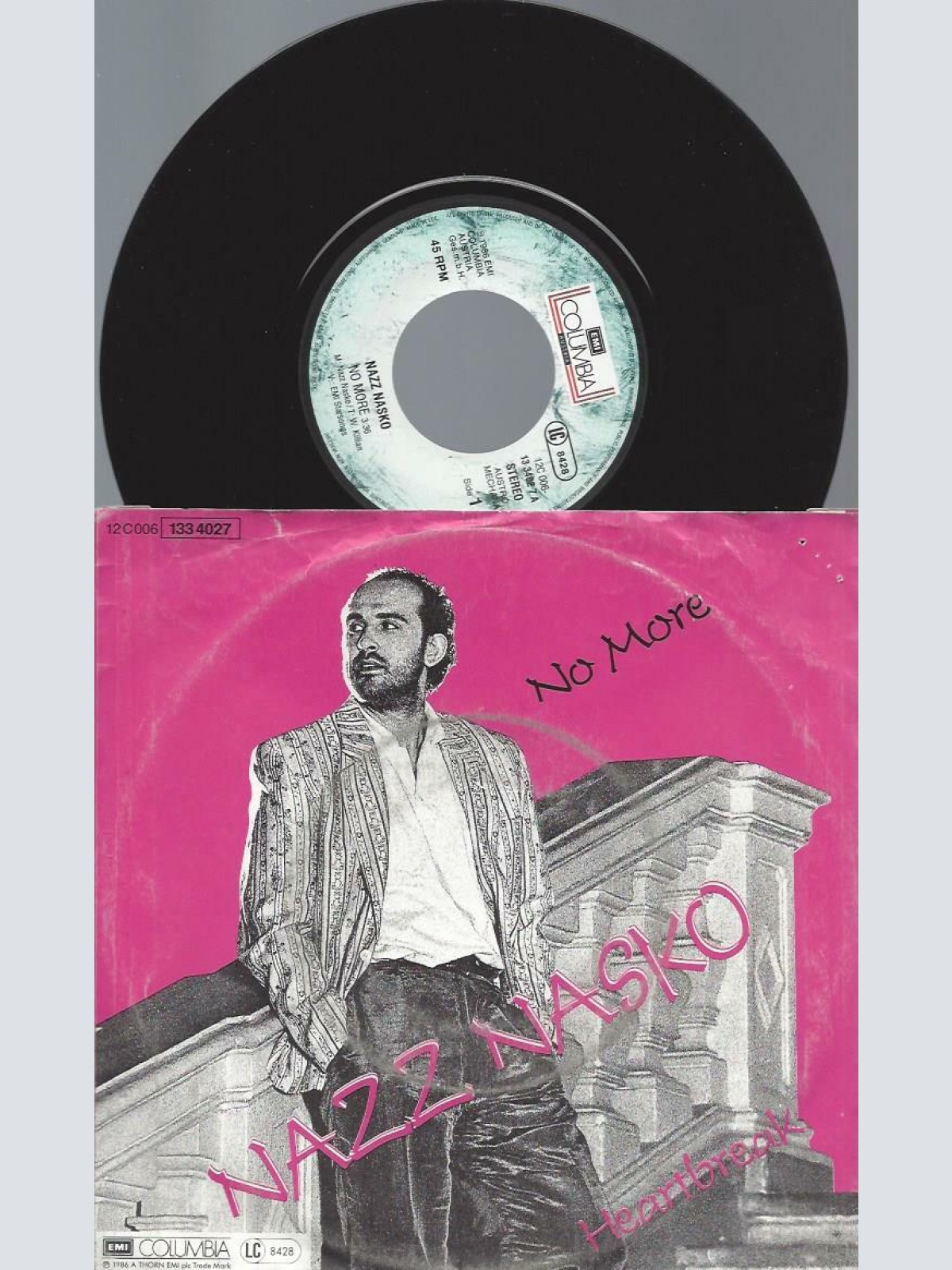 7"  Nazz Nasko – No More  / VG-