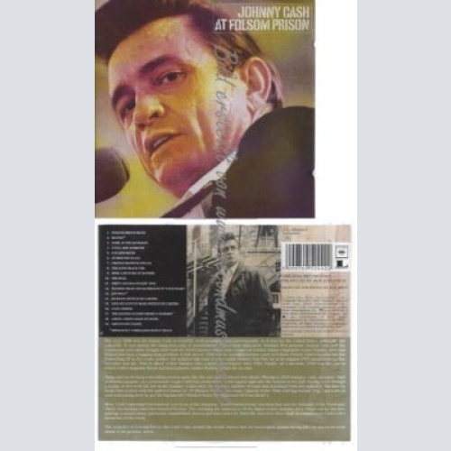 CD--JOHNNY CASH--    AT FOLSOM PRISON