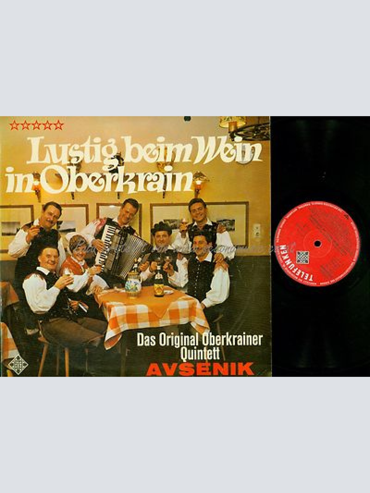 LP--AVSENIK LUSTIG BEIM WEIN IN OBERKRAIN--SLE 14530P