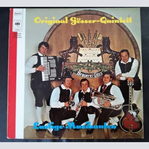 LP Original Gösser Quintett* - Lustige Musikanten