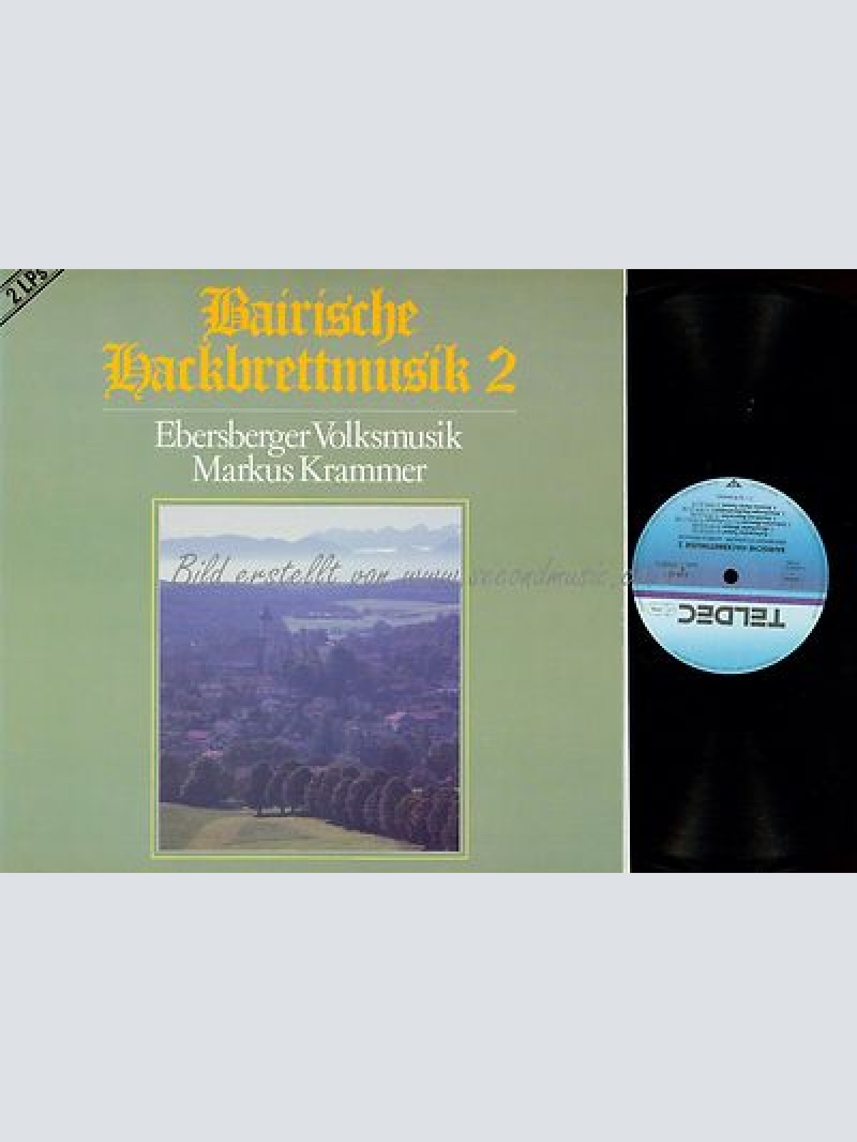 LP--BAIRISCHE HACKBRETTMUSIK 2--EBERSBERGER VOLKSMUSIK MARKUS KRAMMER