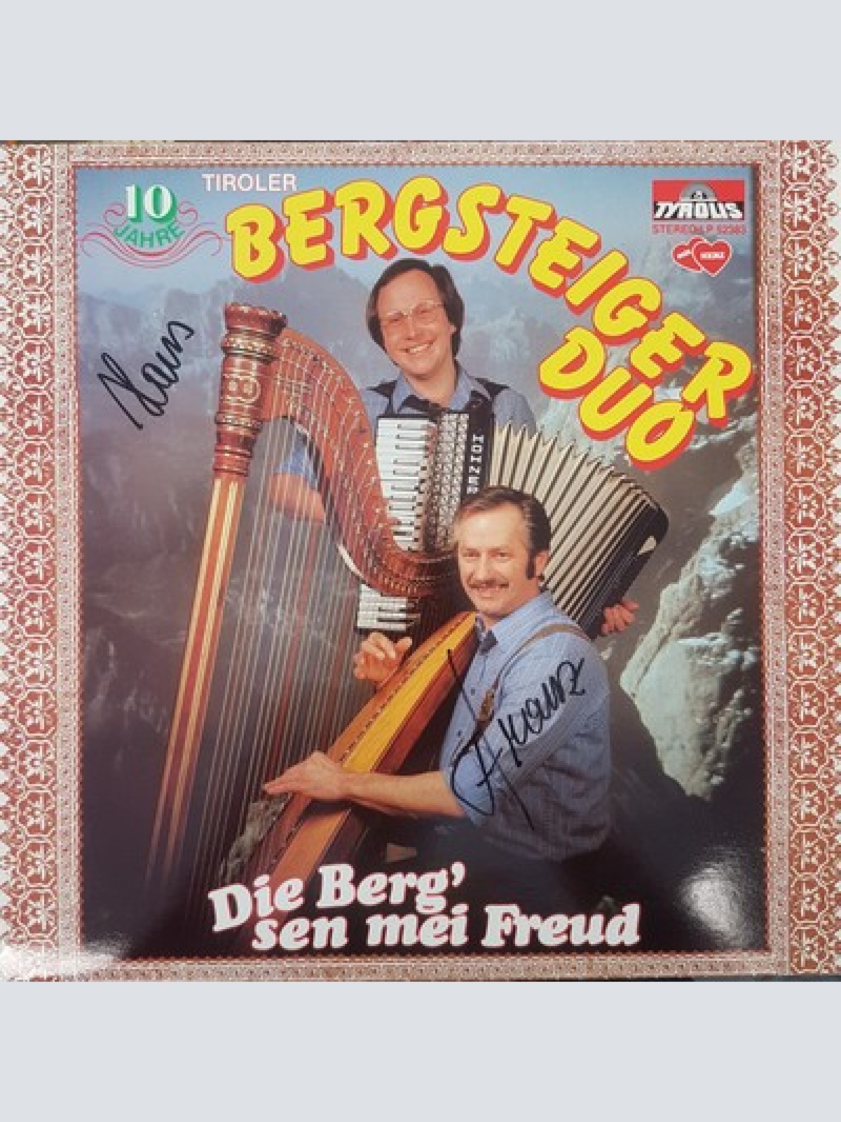 LP Tiroler Bergsteiger Duo - Die Berg' Sen Mei Freud