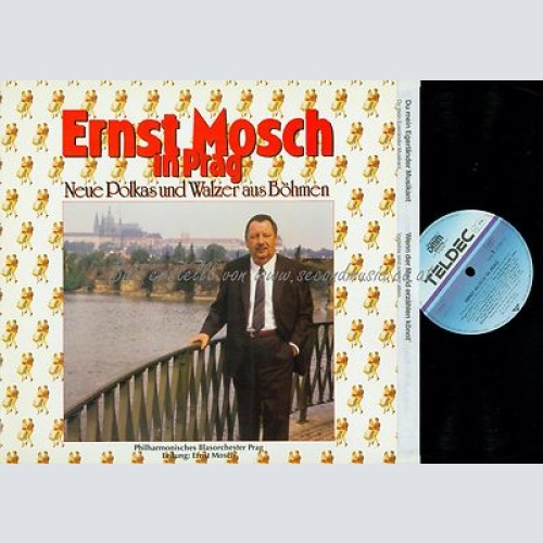 LP--ERNST MOSCH NEUE POLKAS UND WALZER AUS BÖHMEN