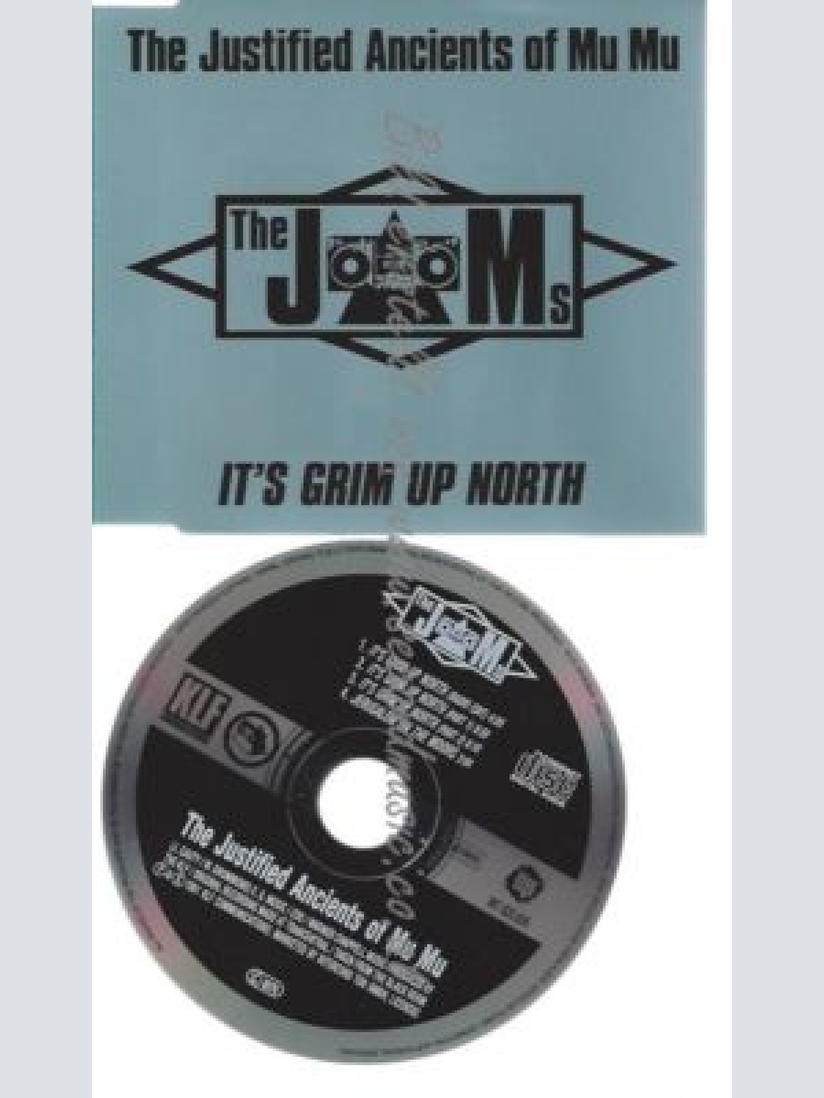 CD--JUSTIFIED ANCIENTS OF MU MU--    IT'S GRIM UP NORTH -INCL.  VERSIONS, -