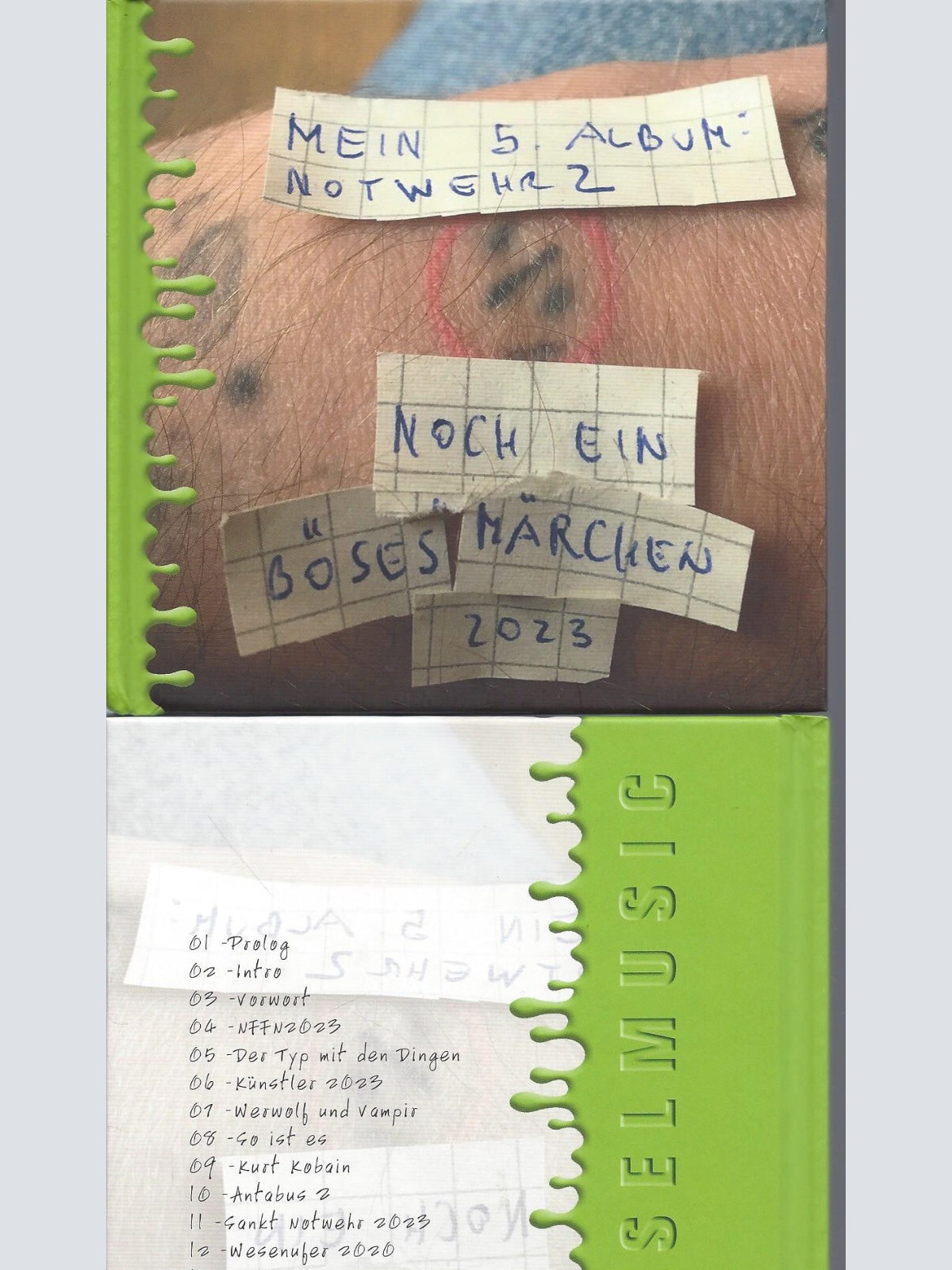 CD-- Mein 5 Album Notwehr 2  Noch ein Böses  Märchen   2023   Stefan Habersack