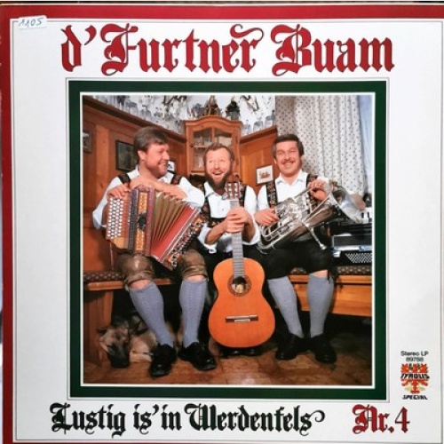 LP, Album D' Furtner Buam - Lustig Is' In Werdenfels Nr. 4