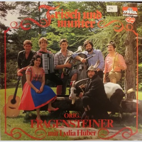 LP, Album Orig. Fragensteiner* Mit Lydia Huber - Frisch Und Munter