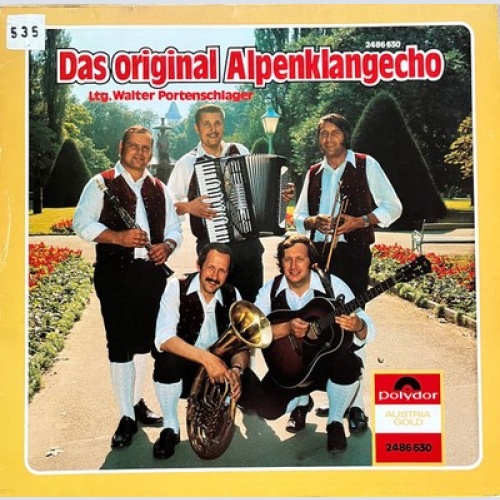LP, Album Das Original Alpenklangecho* Leitung Walter Portenschlager - Das Or...