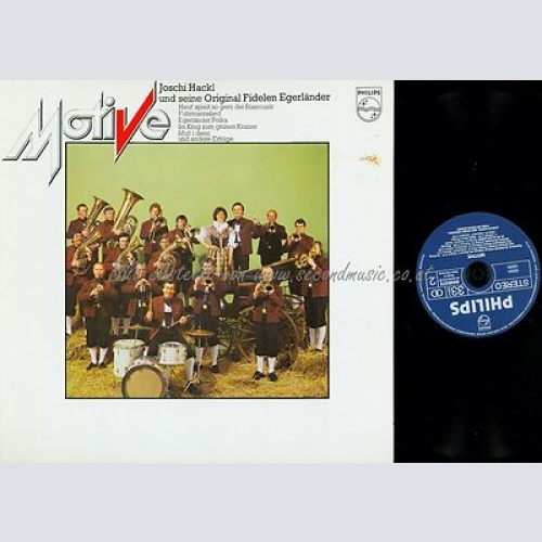 LP--JOSCHI HACKL UND SEINE ORIGINAL FIDELEN  EGERLÄNDER--MOTIVE