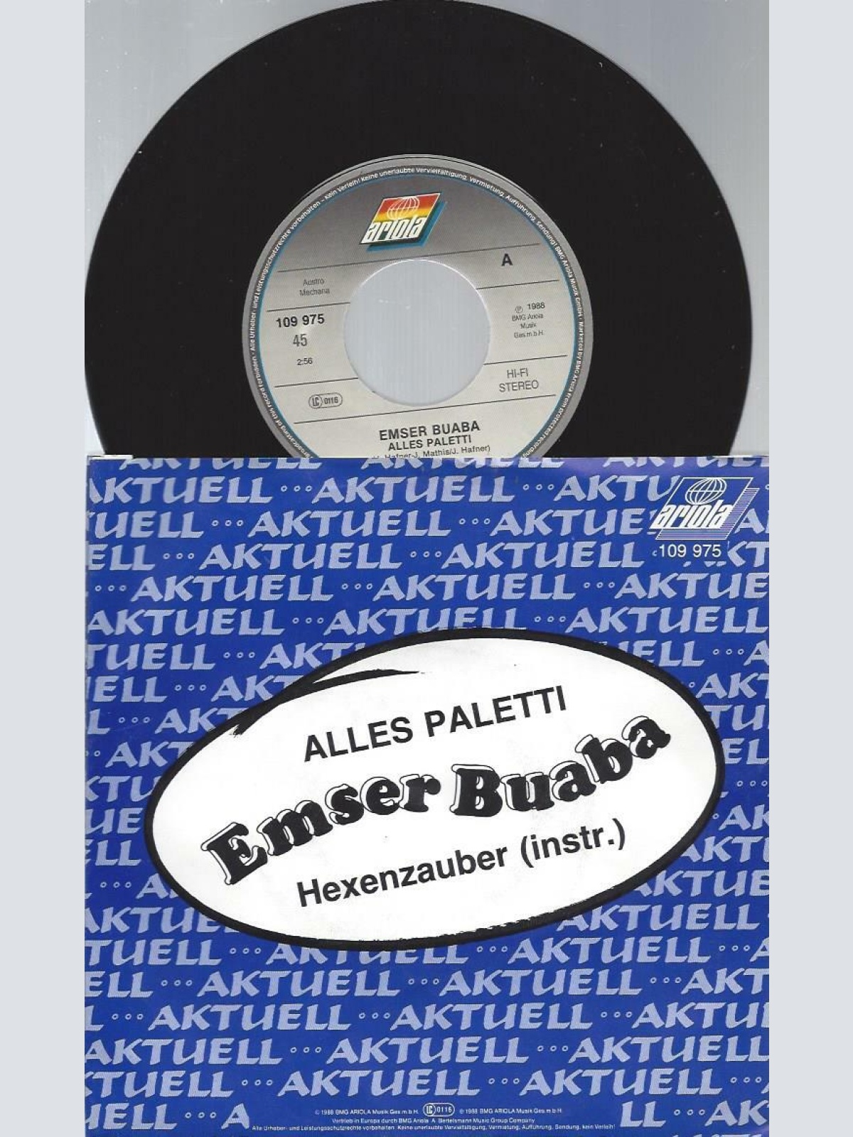 7" Emser Buaba – Alles Paletti