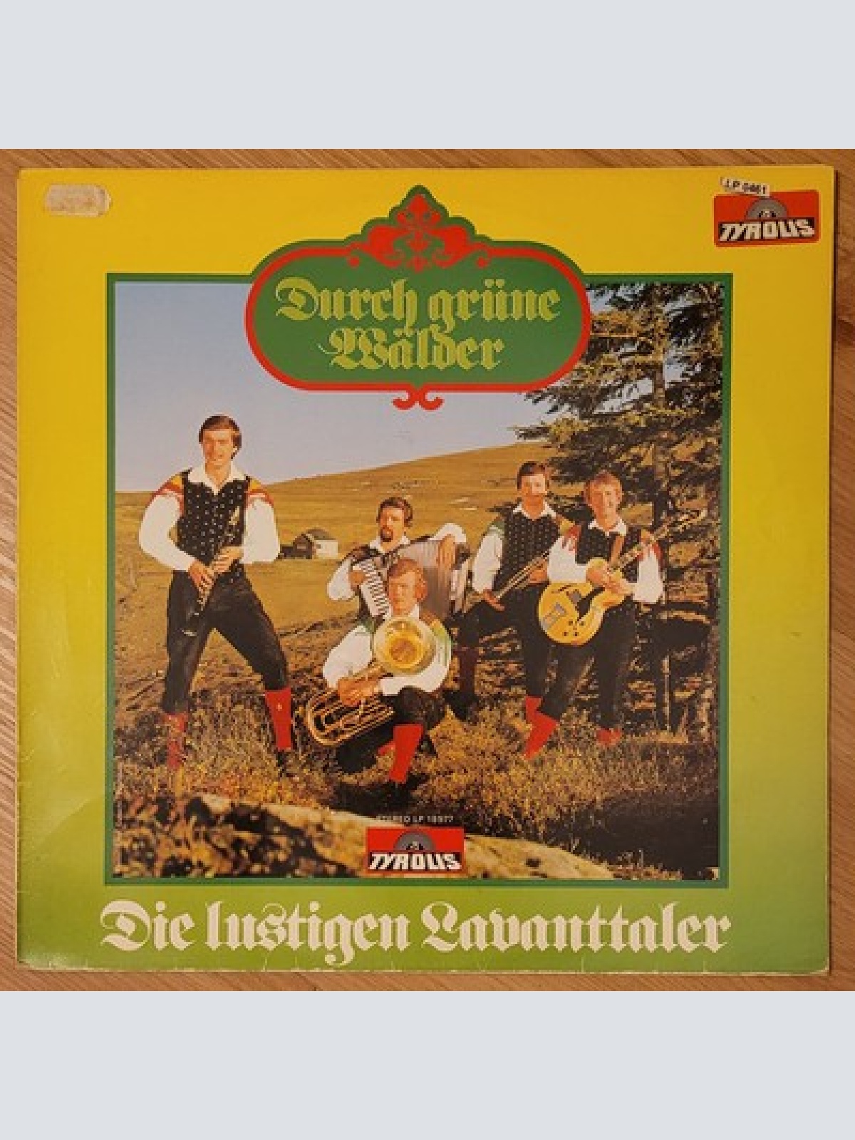 LP Die Lustigen Lavanttaler - Durch Grüne Wälder