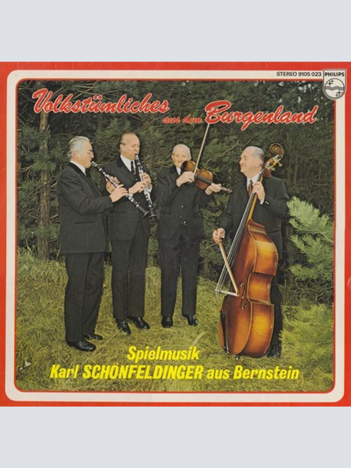 LP, Album Spielmusik Karl Schönfeldinger Aus Bernstein* Mundartgedichte Von A...