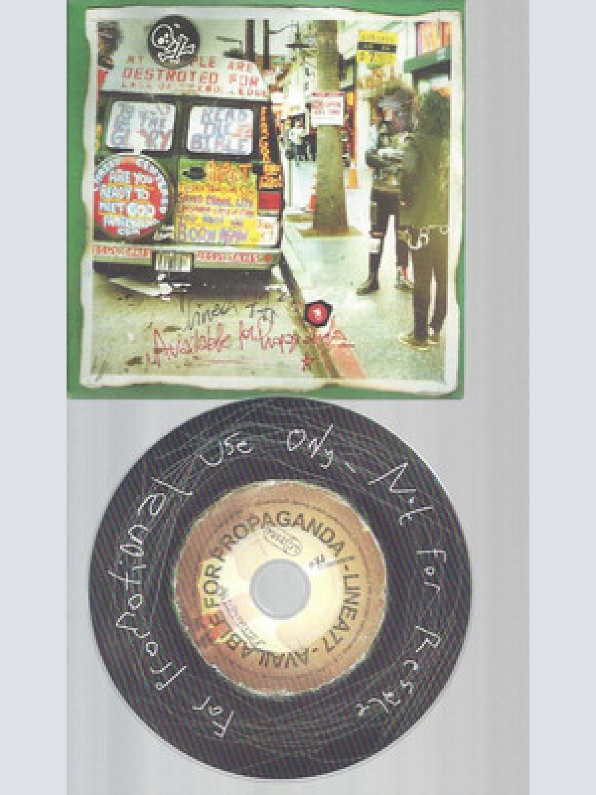 CD-  Linea 77 – Available For Propaganda //PROMO