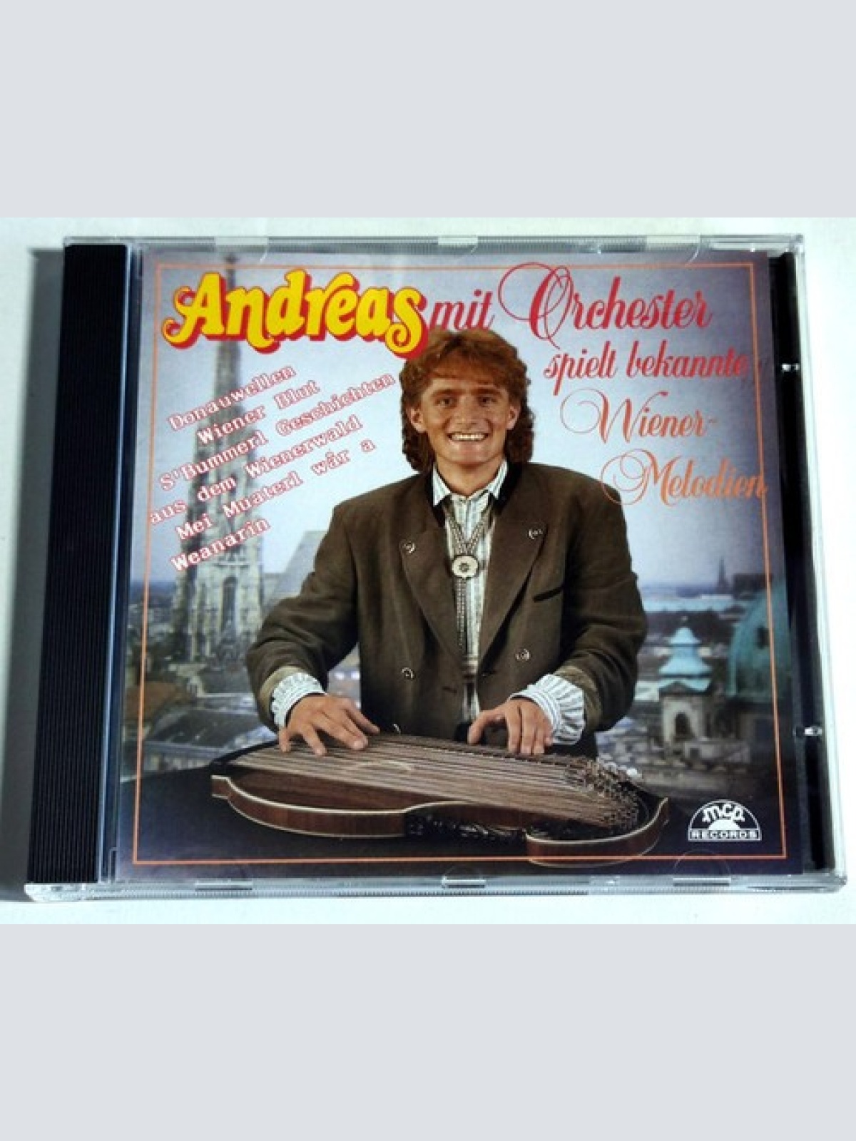 CD, Album Andreas Aschaber - Andreas mit Orchester spielt bekannte Wiener Mel...