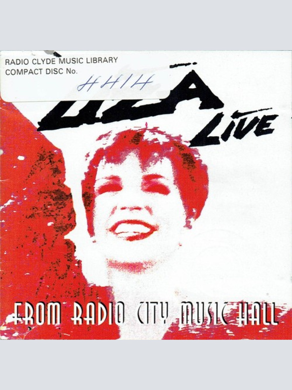 CD, Album Liza Minnelli - Live From Radio City Music Hall