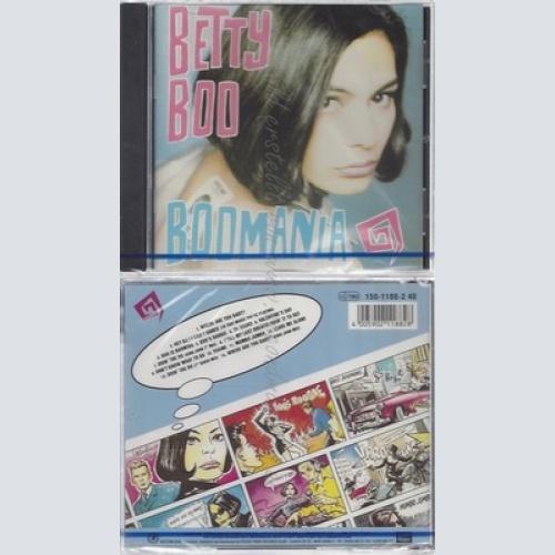 CD--NM-SEALED-BETTY BOO -- BOOMANIA -1990-