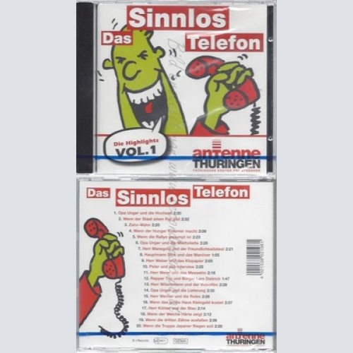 CD--NM-SEALED-ANTENNE THÜRINGEN -- DAS SINNLOS TELEFON - DIE HIGHLIGHTS VOL.1