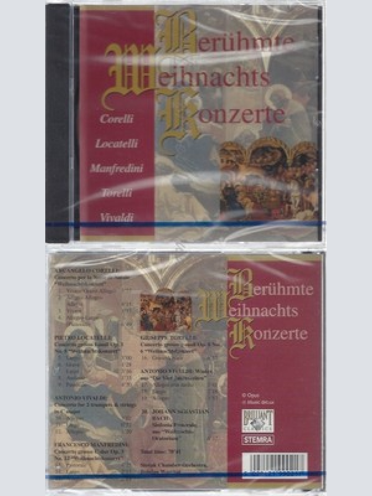 CD--NM-SEALED-ARCANGELO CORELLI, PIETRO LOCATELLI, ANTONIO VIVALDI UND FRANCESC