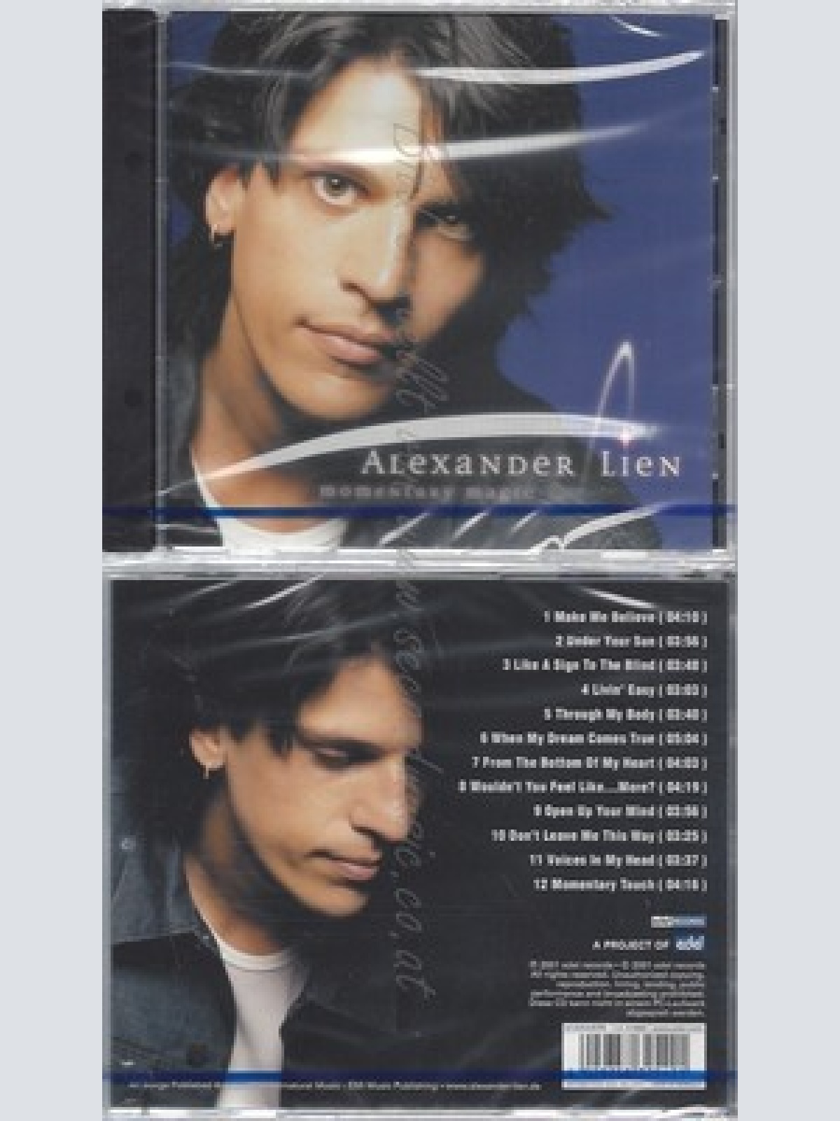 CD--NM-SEALED-ALEXANDER LIEN -2001- -- MOMENTARY MAGIC