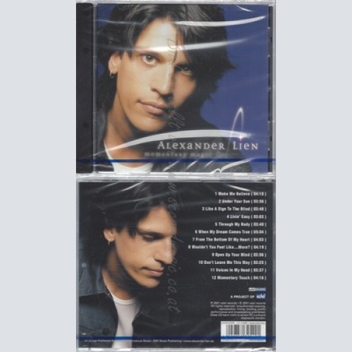 CD--NM-SEALED-ALEXANDER LIEN -2001- -- MOMENTARY MAGIC
