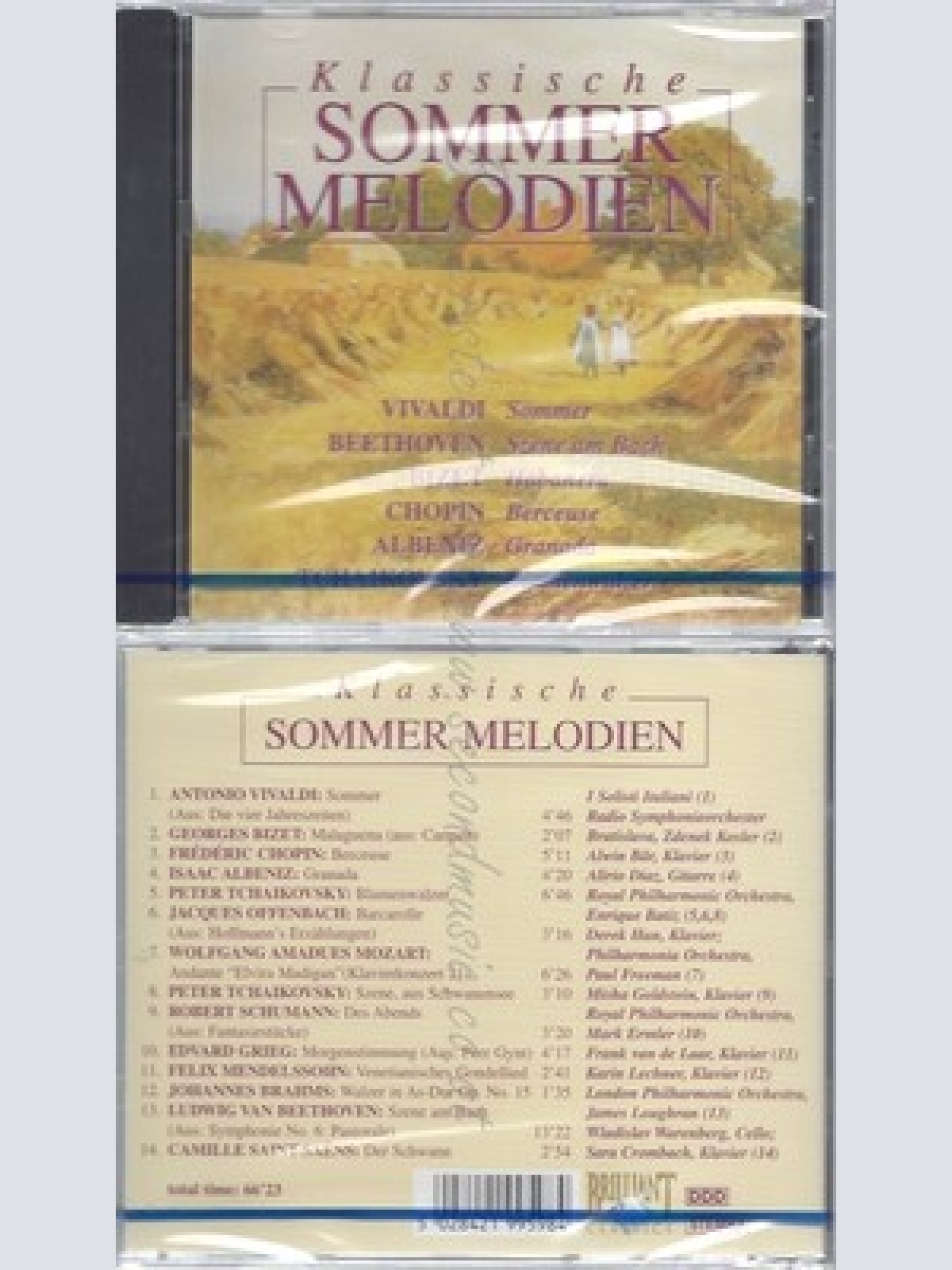 CD--NM-SEALED-FRANK VAN DE LAAR, ALWIN BÄR, ENRIQUE BATIZ -- KLASSISCHE SOMMERM
