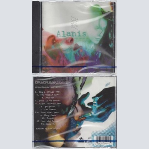 CD--NM-SEALED-ALANIS MORISSETTE -1996- -- JAGGED LITTLE PILL