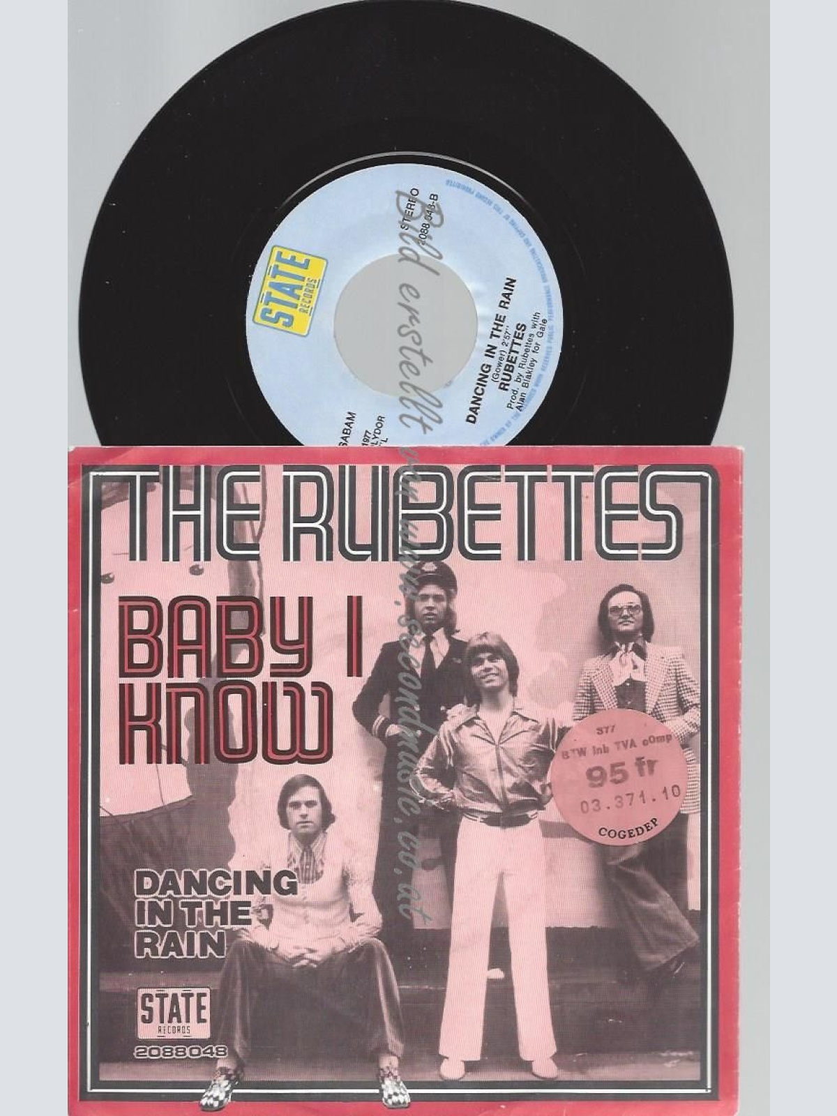 7"   The Rubettes  Baby I Know