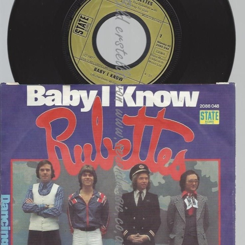 7"    The Rubettes  Baby I Know  // DIFFRENT COVER