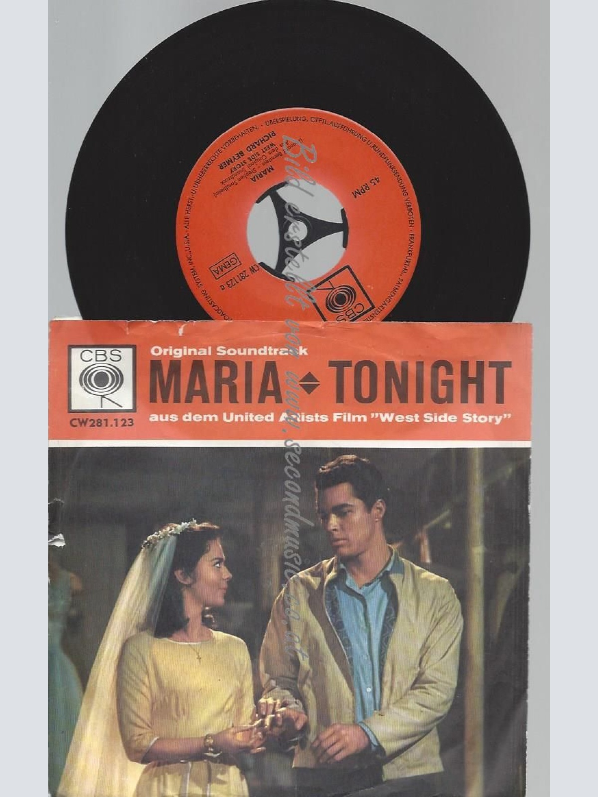 7"   Richard Beymer – Maria