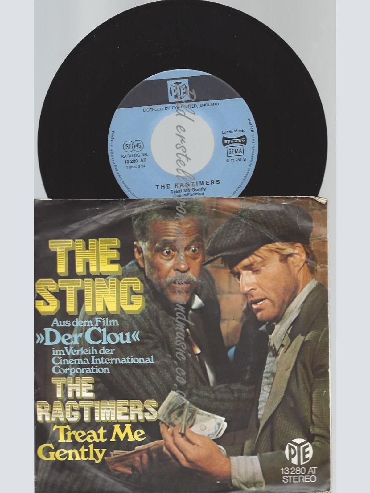 7"   The Ragtimers  The Sting