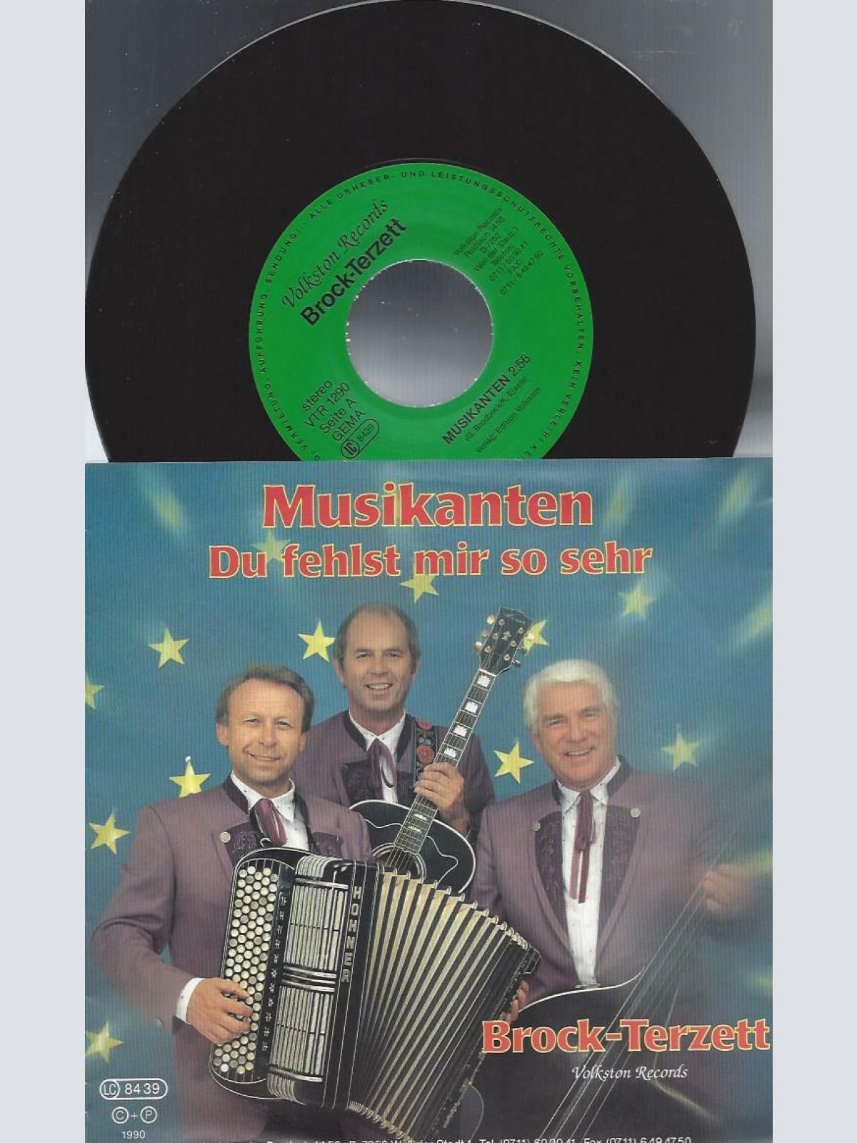 7" Brock-Terzett -- Musikanten