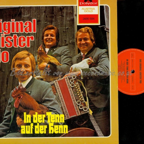 LP--ORIGINAL LIGISTER TRIO IN DER TENN AUF DER HENN
