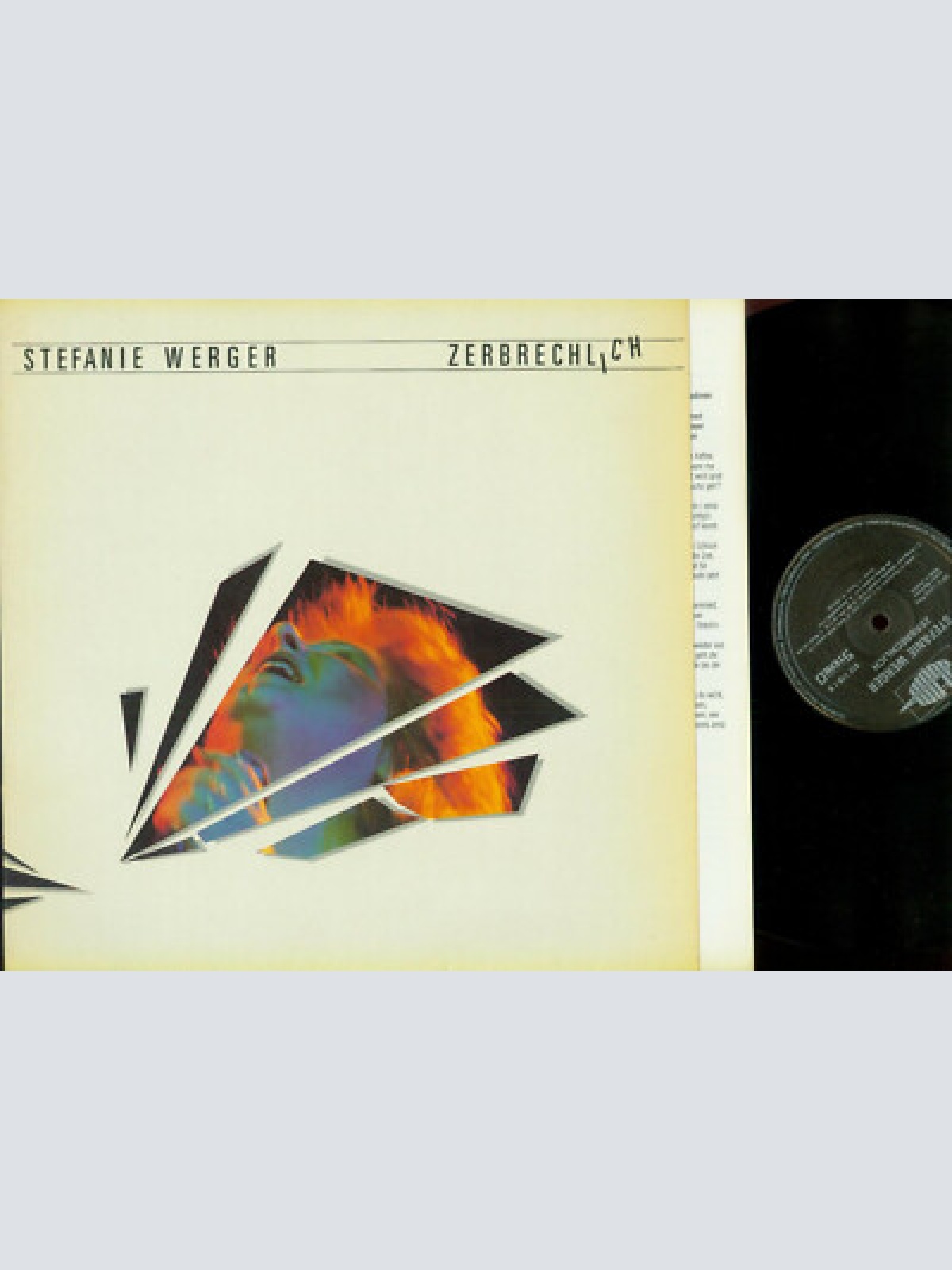 LP--Stefanie Werger – Zerbrechlich  // ATOM