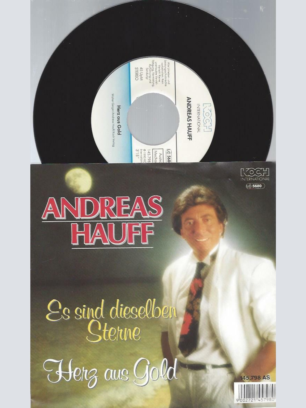 7" Andreas Hauff – Es Sind Dieselben Sterne