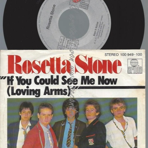 7"   Rosetta Stone   – If You Could See Me Now // with Sticker