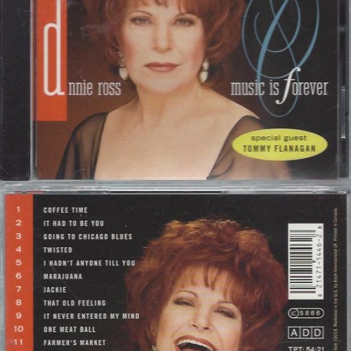 CD-- Annie Ross  Music Is Forever