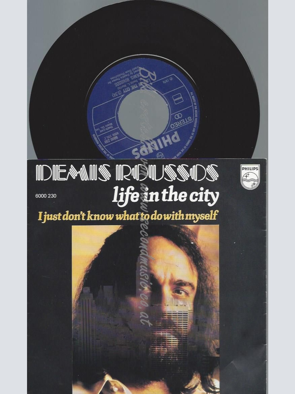 7"   Demis Roussos  Life In The City
