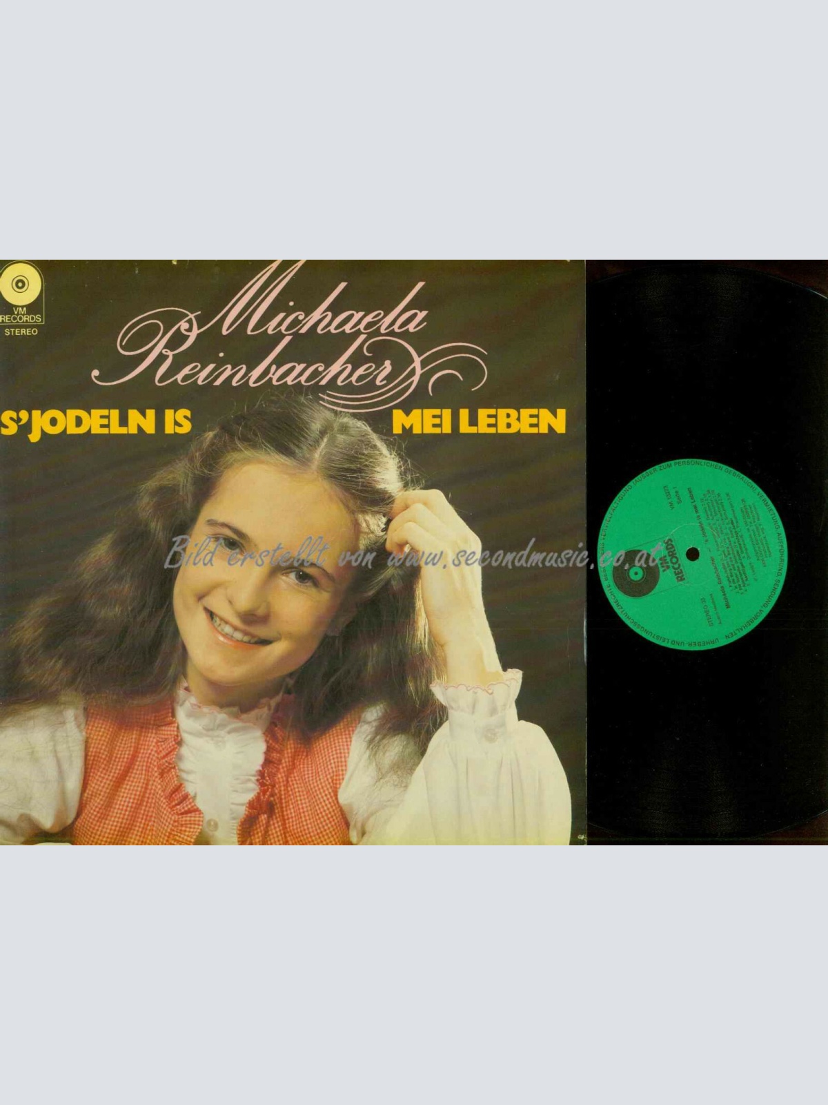 LP-- Michaela Reinbacher  --s'jodeln is mei Leben  / VM Records    // NM