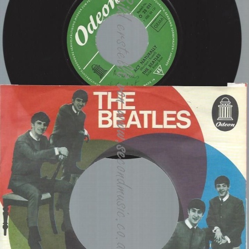 7"   The Beatles  Act Naturally