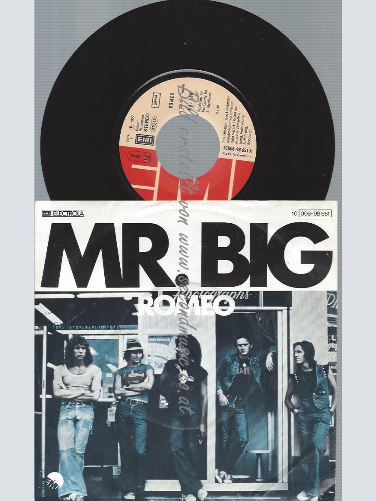 7"   Mr Big – Romeo