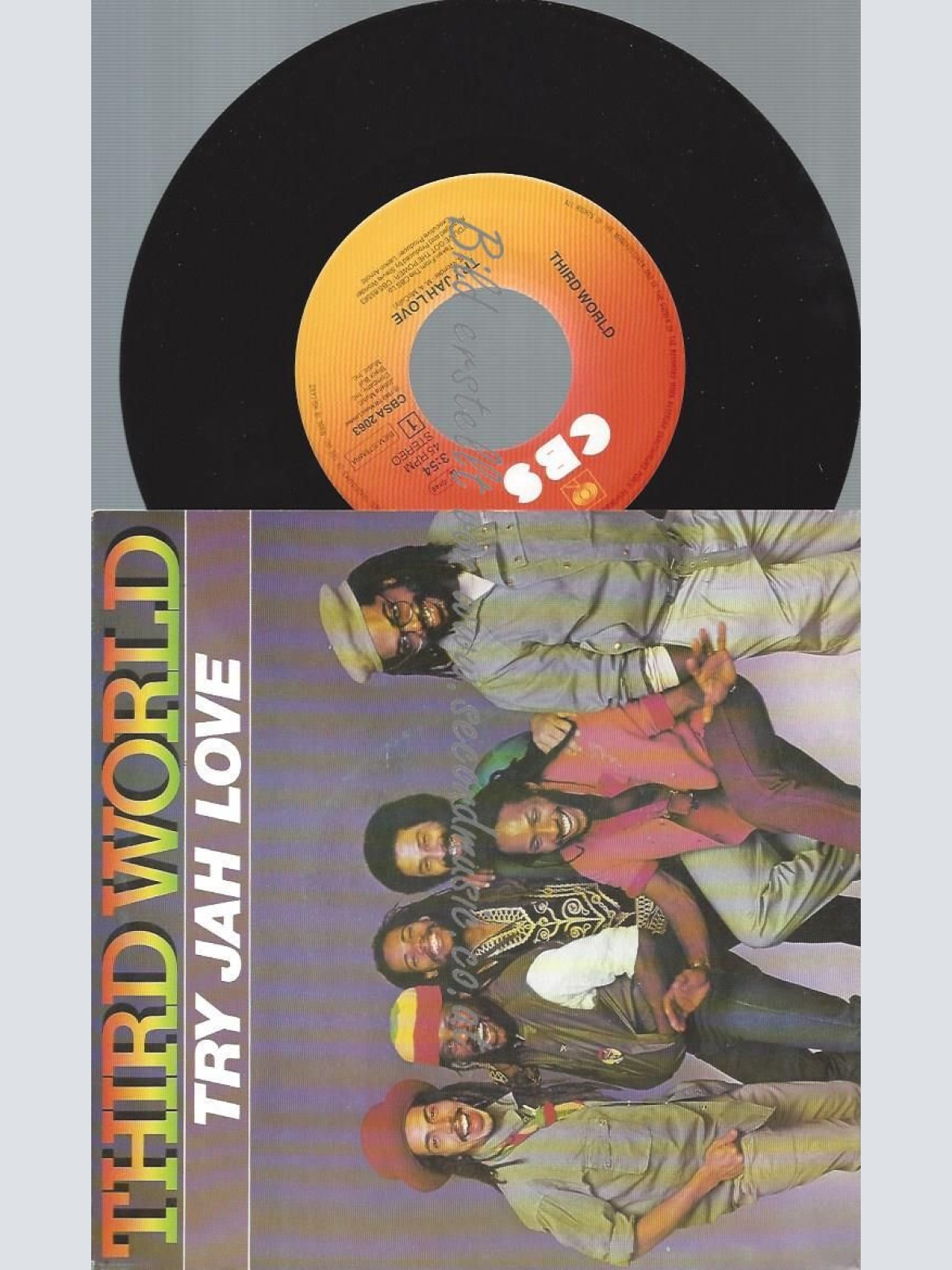 7"   Third World  Try Jah Love