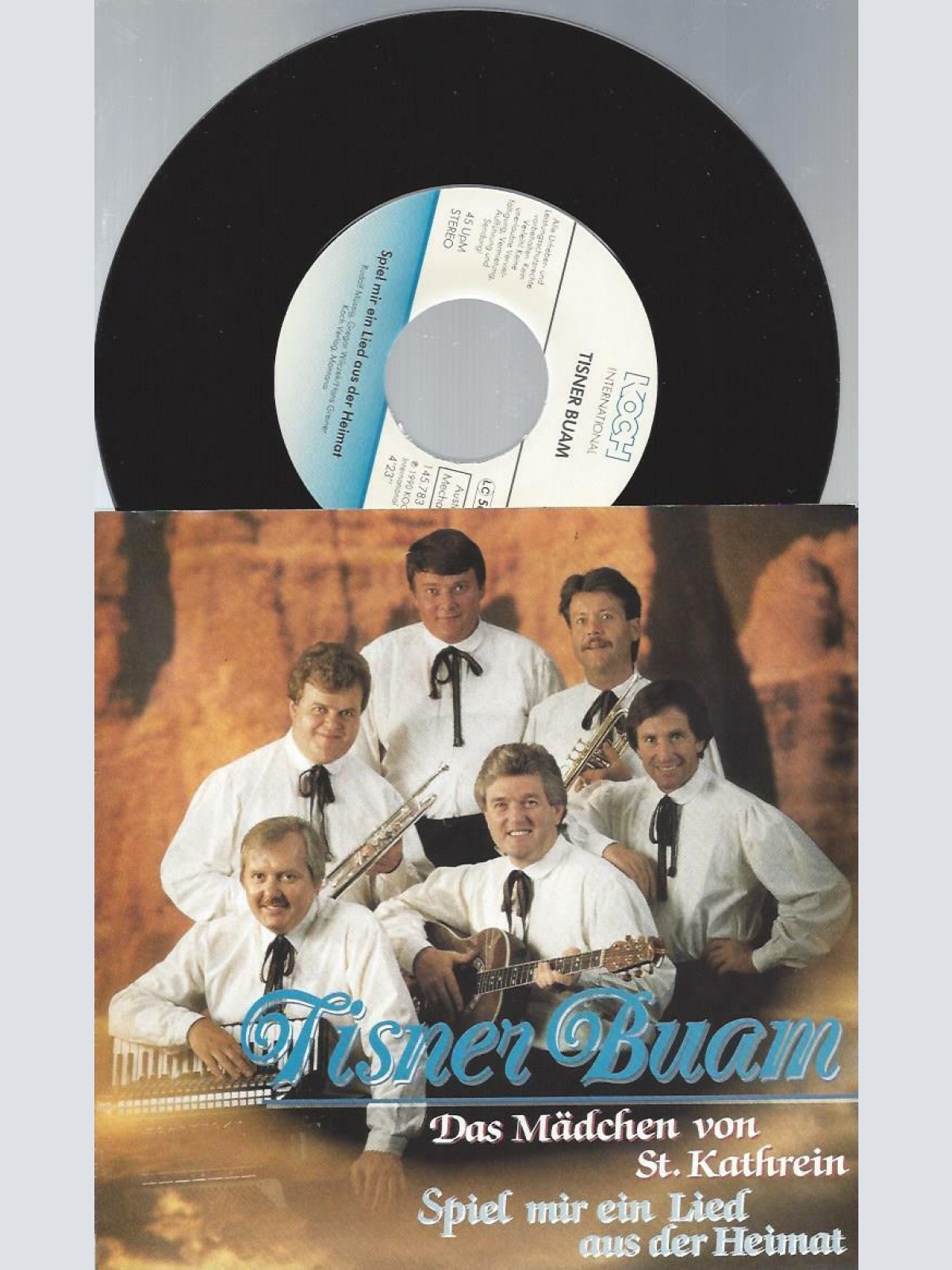 7"  Tisner Buam – Das Mädchen Von St. Kathrein