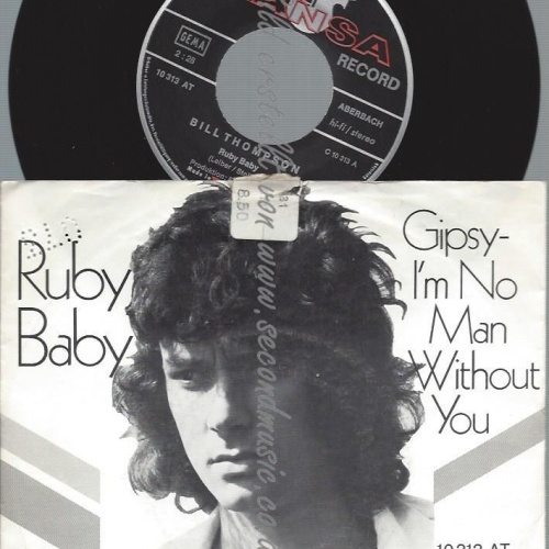 7"  Bill Thompson  Ruby Baby