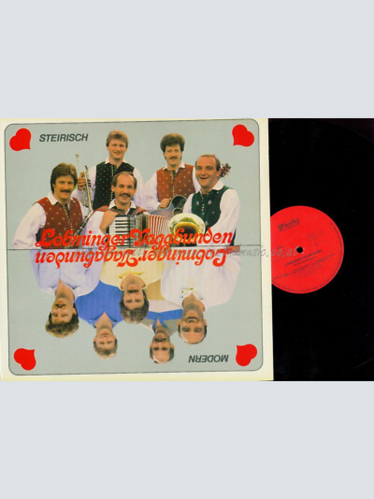 LP--LOBMINGER VAGABUNDEN G'HÖRT NET GSUNGEN